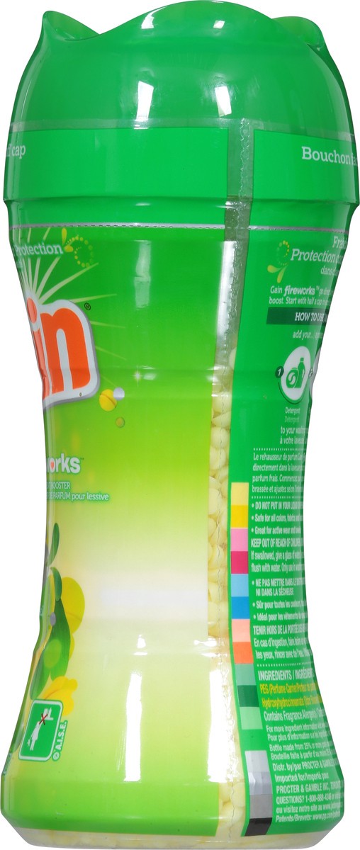 slide 8 of 13, Gain In-Wash Laundry Scent Booster, Original Scent, 5.0 OZ, Fresh Extender + Odor Protection, 5.5 oz