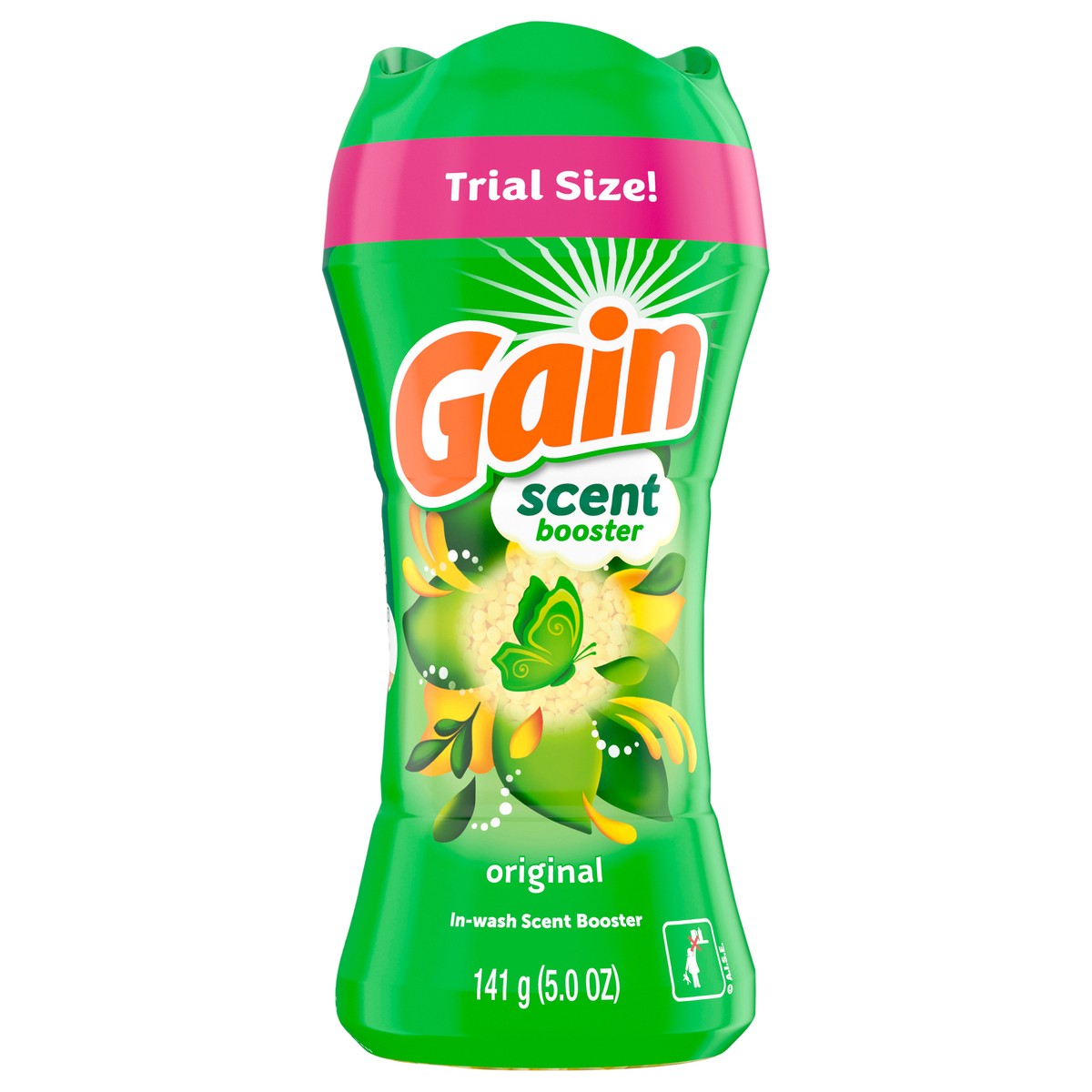 slide 1 of 13, Gain In-Wash Laundry Scent Booster, Original Scent, 5.0 OZ, Fresh Extender + Odor Protection, 5.5 oz