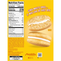 slide 21 of 29, Golden Oreo OREO Golden Cakesters Soft Snack Cakes, 5 - 2.02 oz Snack Packs, 10.1 oz