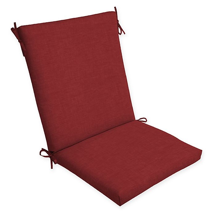 slide 1 of 1, Arden SelectionsLeala Outdoor Chair Cushion - Red, 1 ct