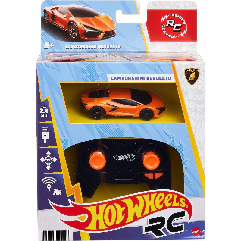 slide 5 of 6, Hot Wheels RC Lamborghini Revuelto - 1:64 Scale, 1 ct