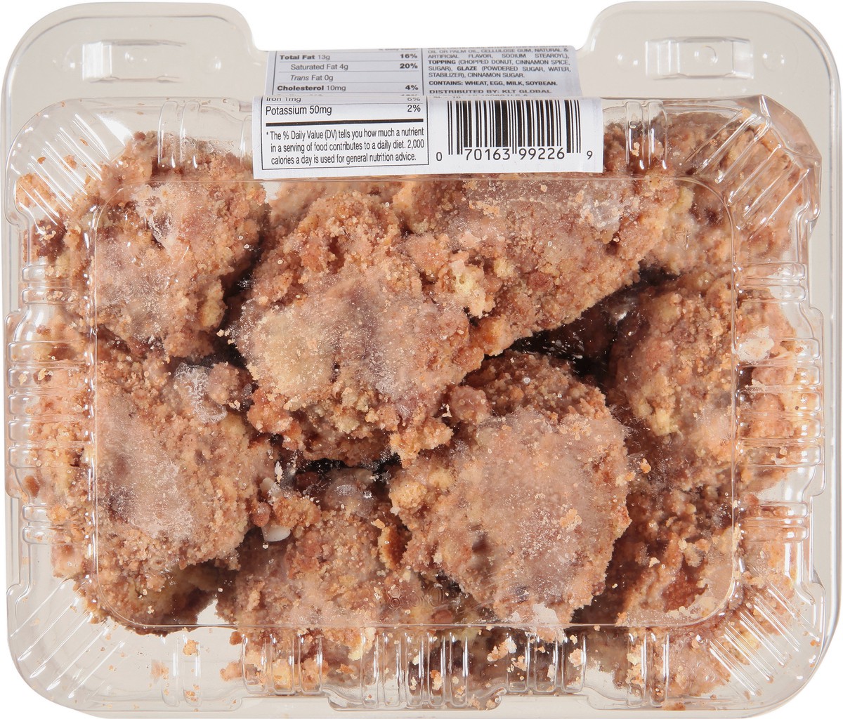 slide 11 of 14, Sabrina's Donut Holes Cinn Sugar Tub, 12 oz