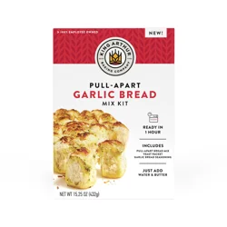 King Arthur Baking Company Savory pull-apart garlic bread freshly baked in 1 hour