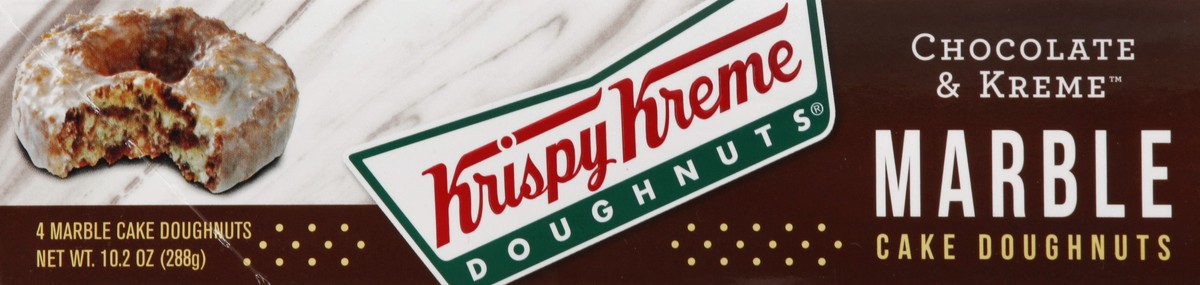 slide 2 of 4, Krispy Kreme Chocolate And Kreme Marble Cake Donut, 11.3 oz