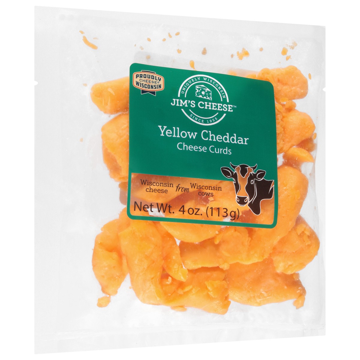 slide 8 of 9, Jim's Cheese Yellow Cheddar Cheese Curds 4 oz, 4 oz