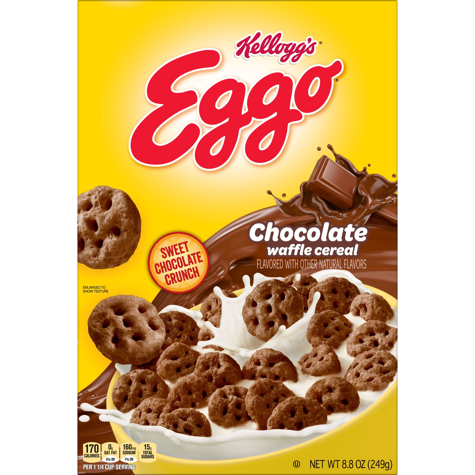 slide 4 of 5, Eggo Breakfast Cereal Chocolate, 8.8 oz, 8.8 oz