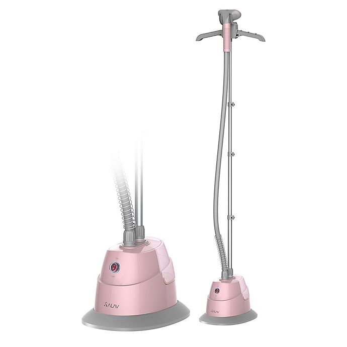 slide 1 of 9, SALAV GS06-DJ Garment Steamer with 360-Degree Hanger - Blush, 1 ct