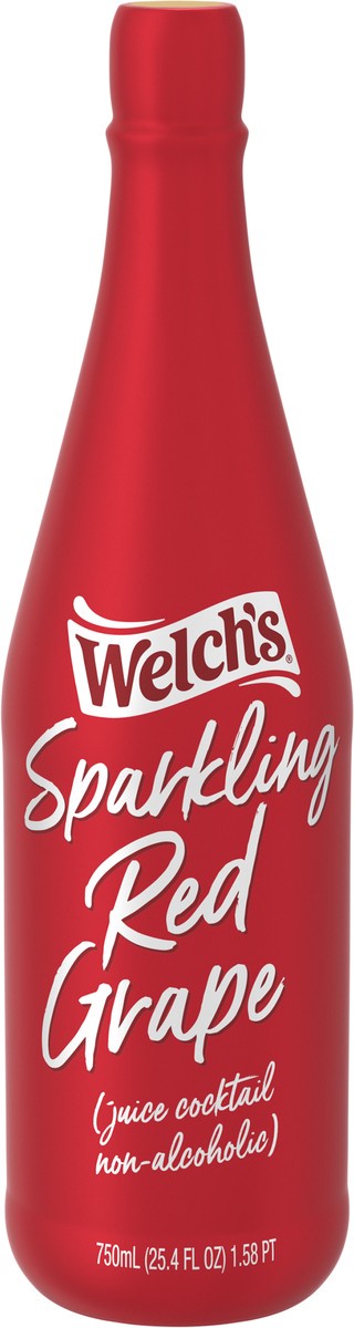 slide 2 of 5, Welch's Sparkling Red Grape Juice - 25.4 fl oz Glass Bottles, 25.4 fl oz