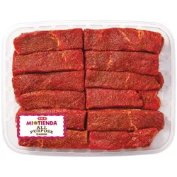 H-E-B Mi Tienda Seasoned Texas-Style Boneless Beef Ribs – All Purpose – Value Pack