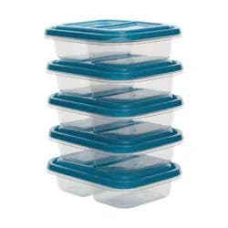 Good Cook Everyware Containers + Lids Snack Packs 5 ea