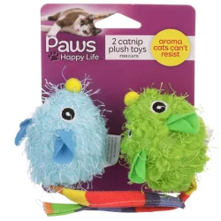 Paws Happy Life Cat Toy Plush Mice With Catnip