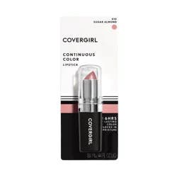 CoverGirl Continuous Color Lipstick Sugar Almond