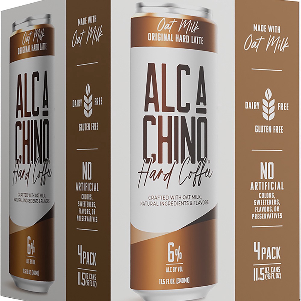 slide 1 of 1, Howie's Spiked Alc-A-Chino Oat, 4 ct; 12 oz