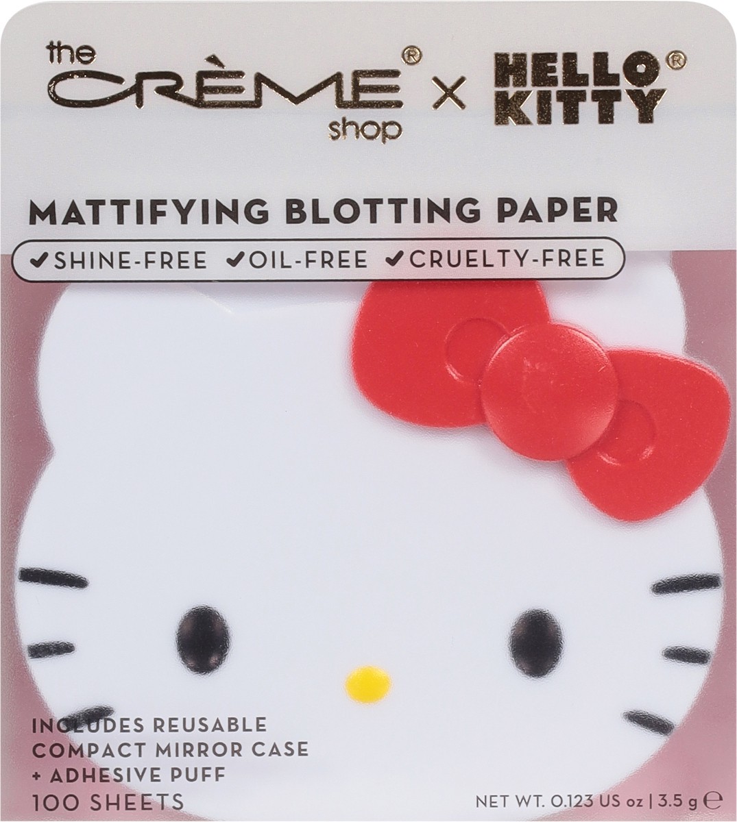 slide 8 of 13, The Crème Shop Hello Kitty Mattifying Blotting Paper 100 Each, 100 ct