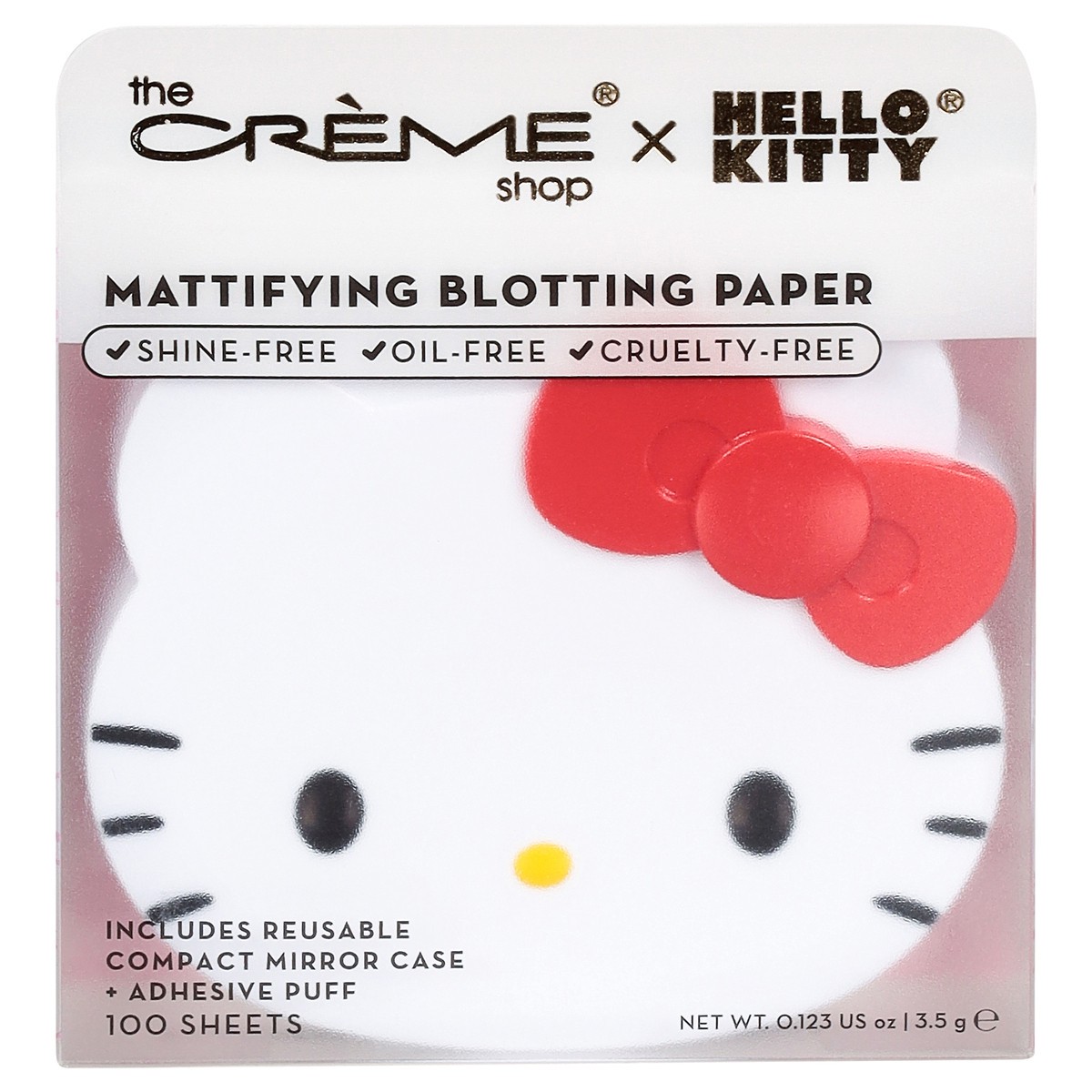 slide 4 of 13, The Crème Shop Hello Kitty Mattifying Blotting Paper 100 Each, 100 ct