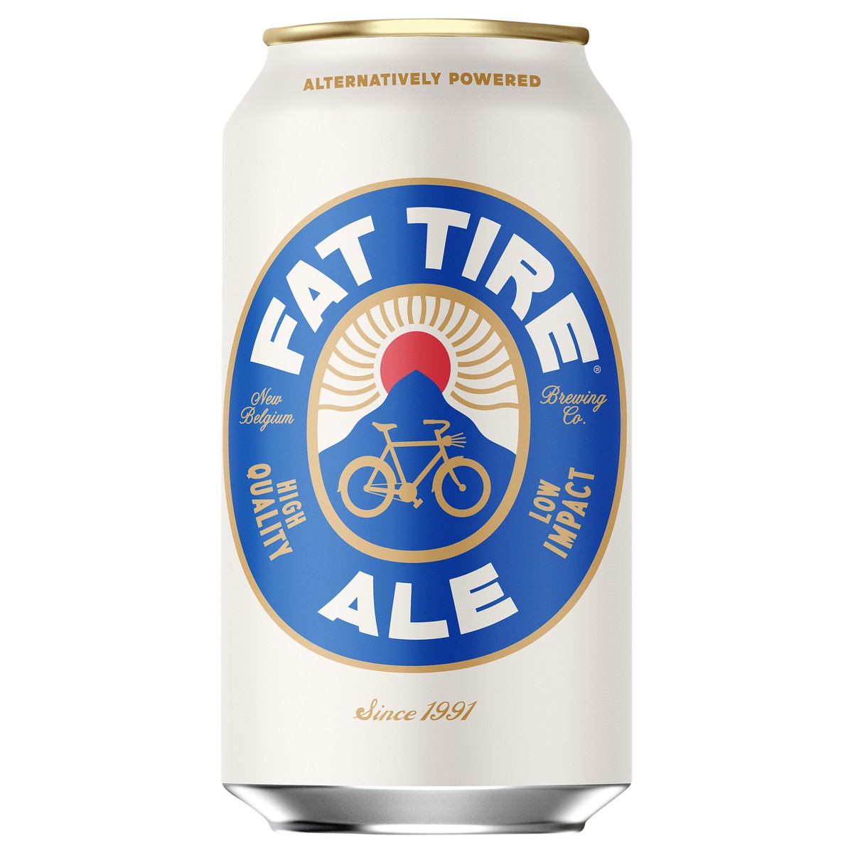slide 5 of 7, Fat Tire Amber Ale Beer, Amber Ale, 12 oz