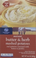 slide 1 of 1, Kroger Instant Mashed Potatoes - Butter & Herb, 6.6 oz