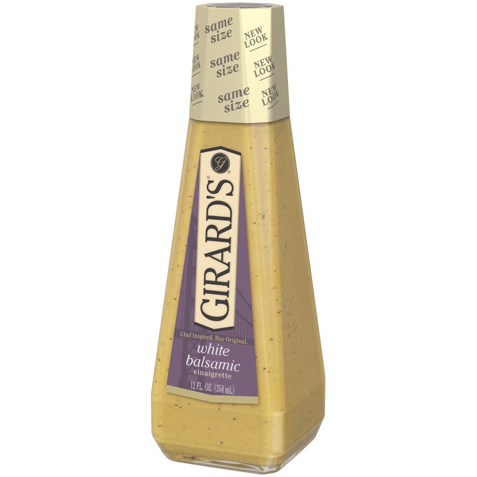slide 5 of 8, Girard's White Balsamic Vinaigrette 12 fl. oz. Bottle, 12 fl oz