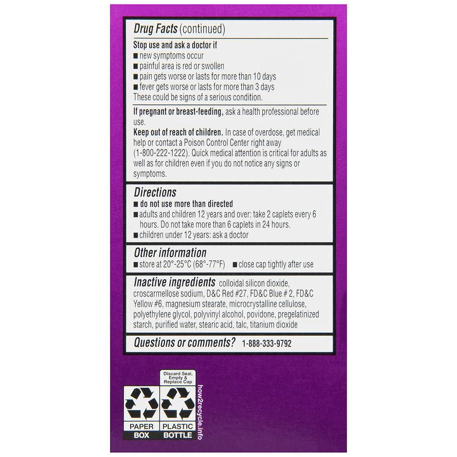 slide 3 of 5, Walgreens Tension Headache Relief Caplets, 100 ct