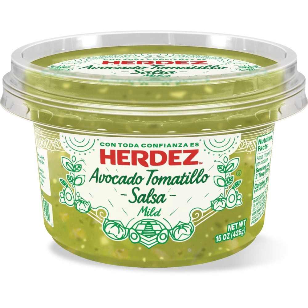 slide 2 of 2, Herdez Avocado Tomatillo Salsa, 15 oz