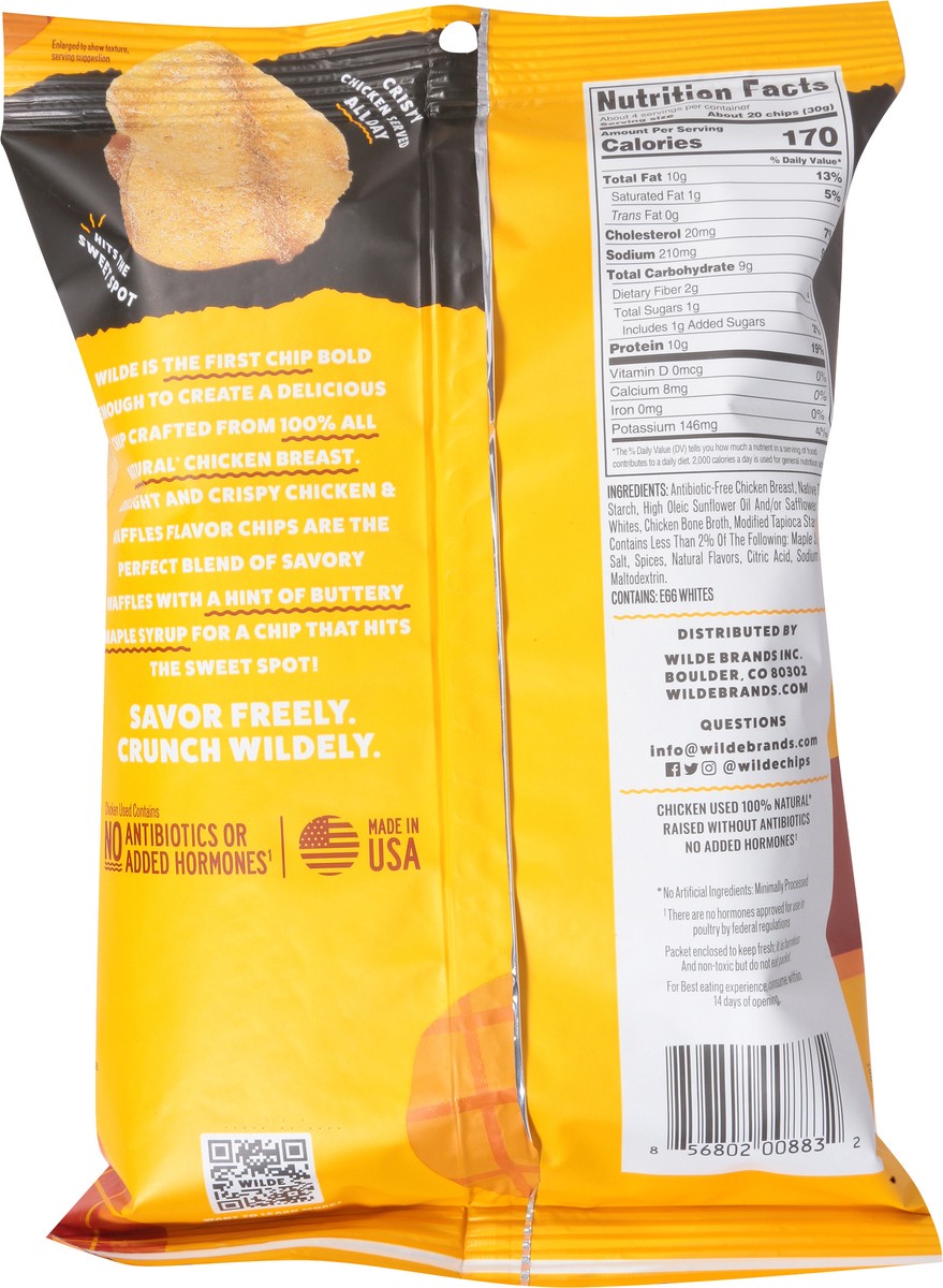 slide 2 of 9, Wilde Protein Chips Chicken & Waffles - 4 oz, 4 oz