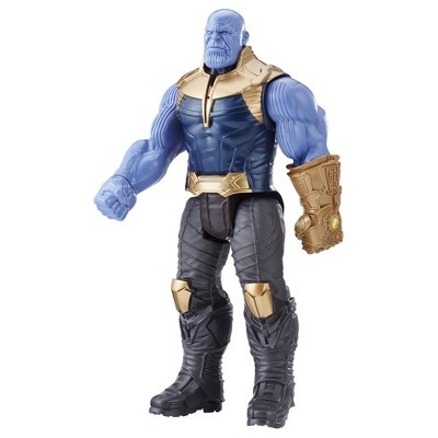 slide 1 of 16, Marvel Infinity War Titan Hero Series Thanos with Titan Hero Power FX Port, 12 in