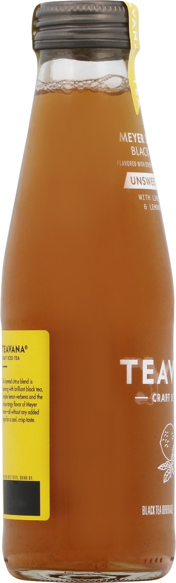 slide 5 of 8, Teavana Craft Iced Tea, Zero Calorie Unsweetened Meyer Lemon Black Tea, 14.5 fl. oz. Bottle, 14.50 fl oz