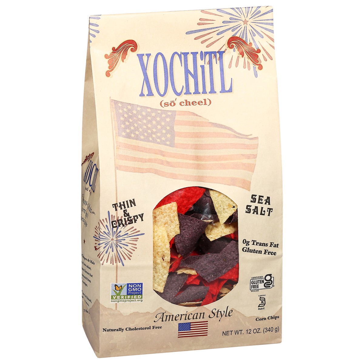 slide 14 of 14, Xochitl American Style Corn Chips 12 oz, 12 oz