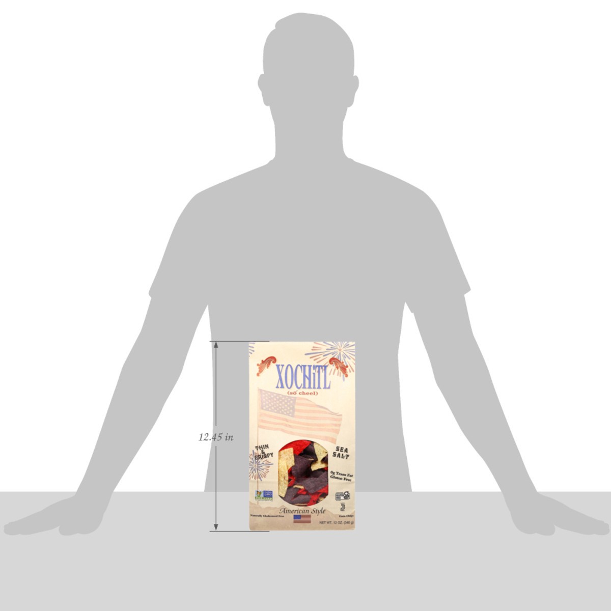 slide 12 of 14, Xochitl American Style Corn Chips 12 oz, 12 oz
