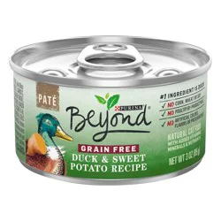 Purina Beyond Grain Free Canadian Duck and Sweet Potato Recipe Wet Cat Food Pate