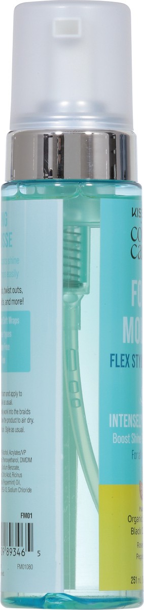 slide 9 of 9, Kiss Colors & Care Intensely Hydrating Flex Styling & Hold Foam Mousse 8.7 fl oz, 8.7 fl oz