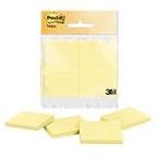 slide 1 of 1, Post-It 1.5 x 2 Inches Yellow Note Pad - 4 Pack, 1 Each, 4 ct