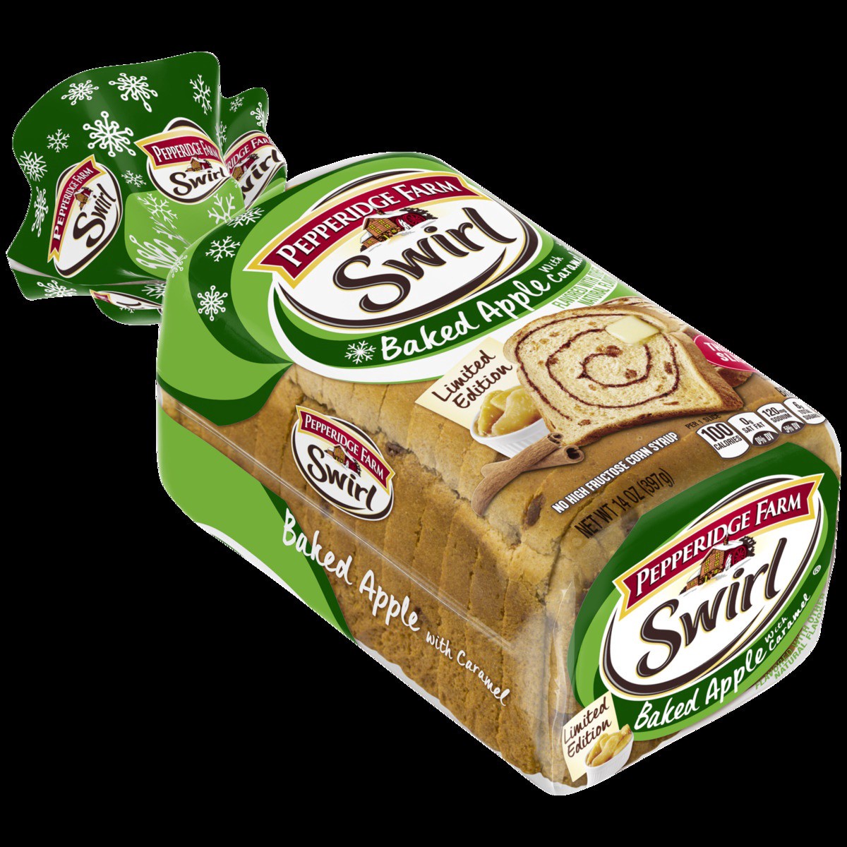 slide 9 of 10, Pepperidge Farm Baked Apple with Caramel Swirl Bread, 14 oz