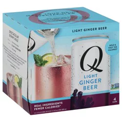Q Mixers Light Ginger Beer - 7.5 fl oz