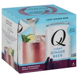 Q Mixers Light Ginger Beer - 7.5 fl oz