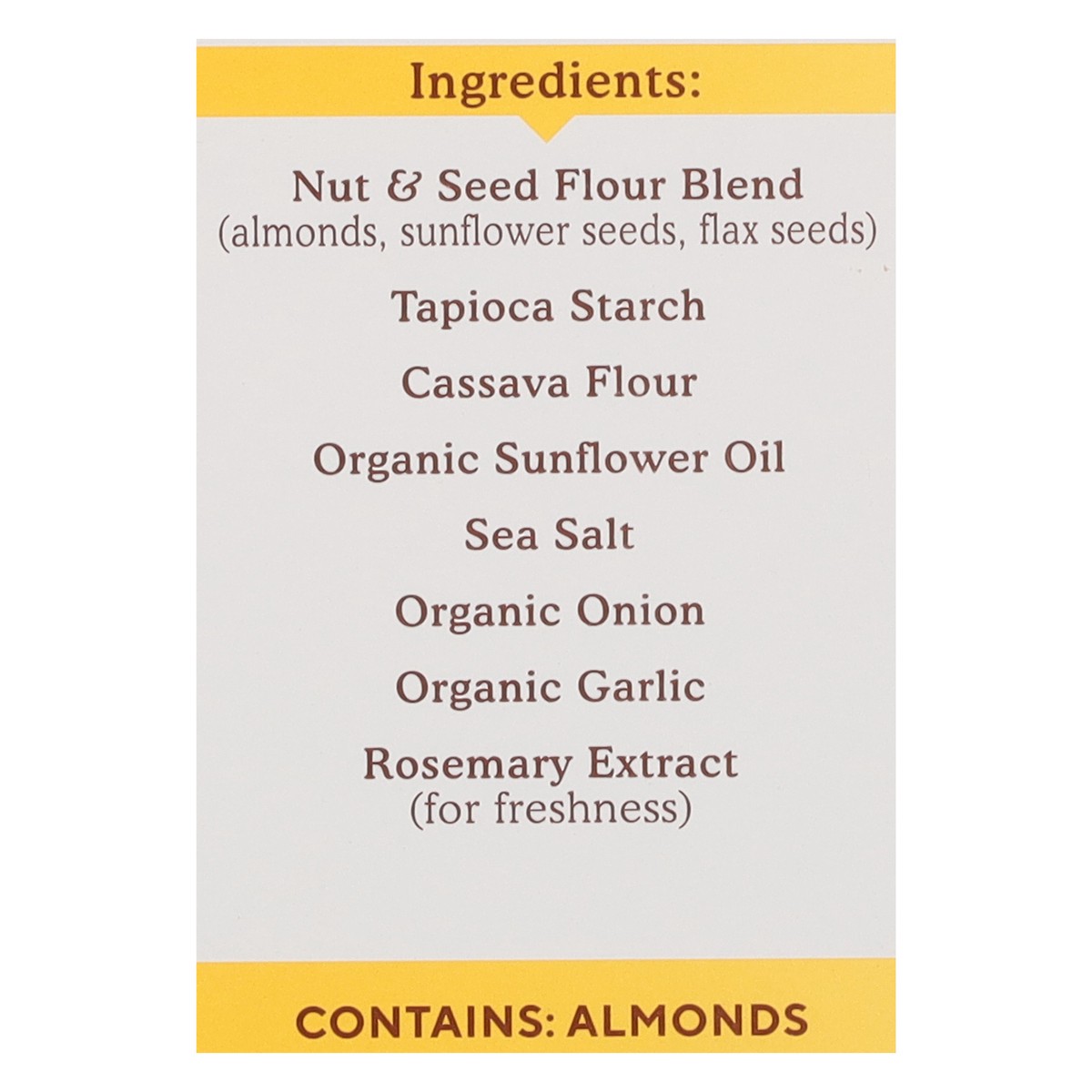 slide 15 of 17, Simple Mills Almond Flour Fine Ground Sea Salt Crackers 8 - 0.8 oz Packs, 8 ct