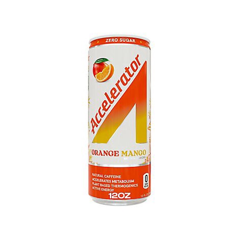 slide 1 of 1, A Shoc Accelerator Orange Mango Energy Drink Can- 12 fl oz, 12 fl oz