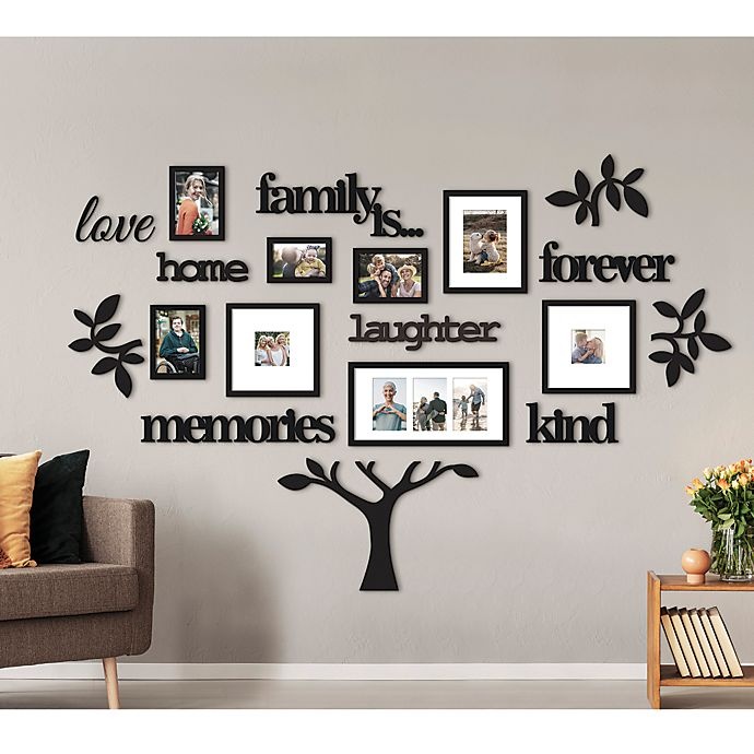 slide 2 of 5, WallVerbs Tree Picture Frames, 19 ct