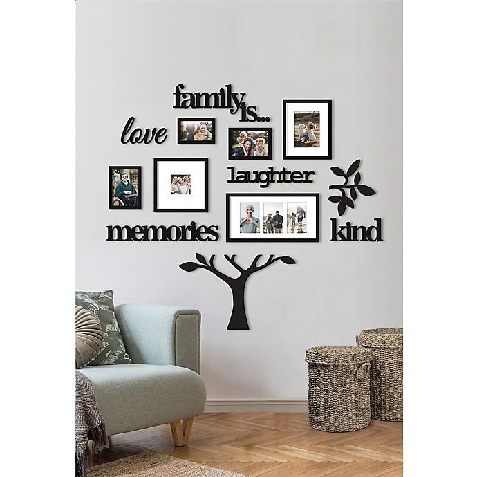 slide 5 of 5, WallVerbs Tree Picture Frames, 19 ct