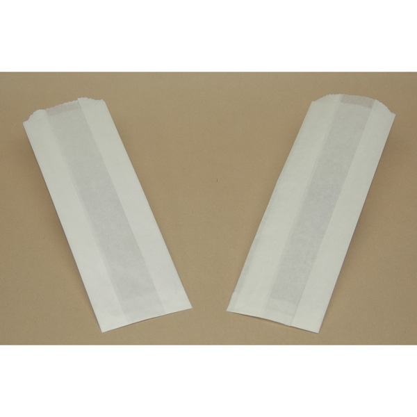 slide 1 of 1, Zenith Hot Dog Bag Dry Wax White, 2000 ct