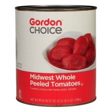 slide 1 of 1, Gordon Choice Peeled Tomatoes, 114.67 oz