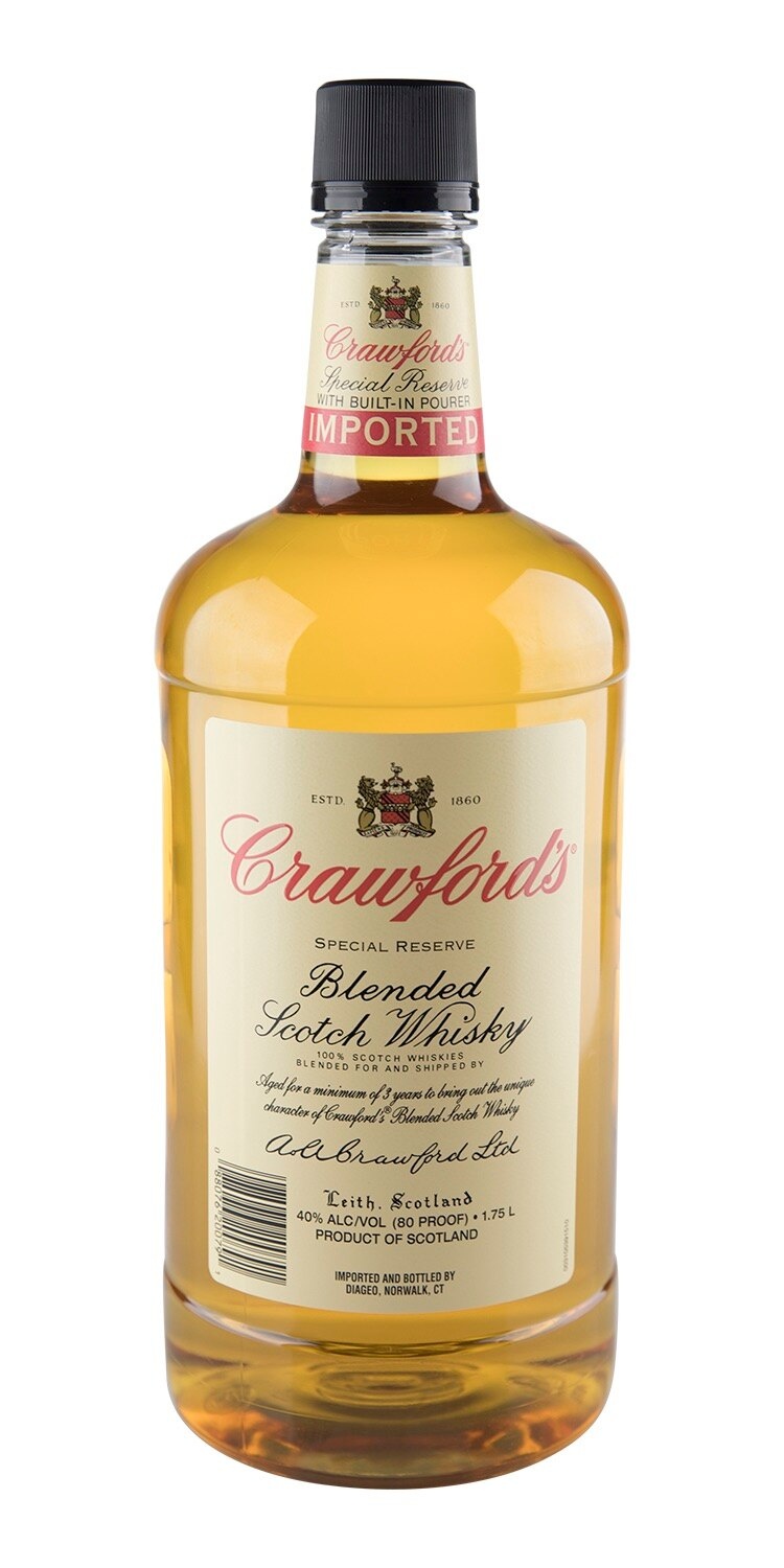 slide 1 of 1, Crawford's Scotch Whiskey, 1.75 liter