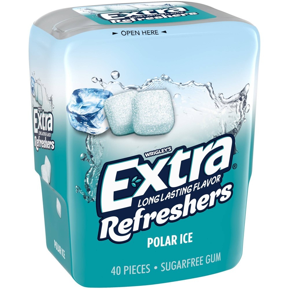 Extra Refreshers Polar Ice Chewing Gum 40 Ct Shipt 7335