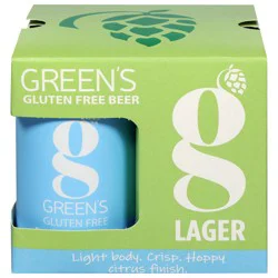 Green's Gluten Free Lager Beer - 1 ea