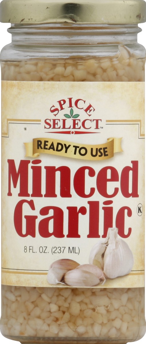 slide 1 of 2, Spice Select Minced Garlic, 8 oz