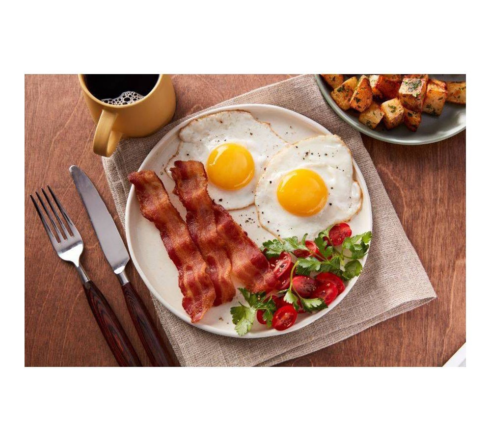 slide 3 of 4, Greenfield Natural Meat Co. Antibiotic Free Sugar Free Smoked Uncured Bacon, 12 oz