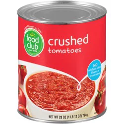 Food Club Crushed Tomatoes In Puree