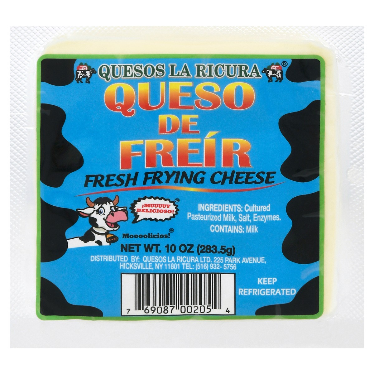 slide 2 of 4, Quesos La Ricura La Ricura Queso De Freir Cheese 10 Ounces, 10 oz