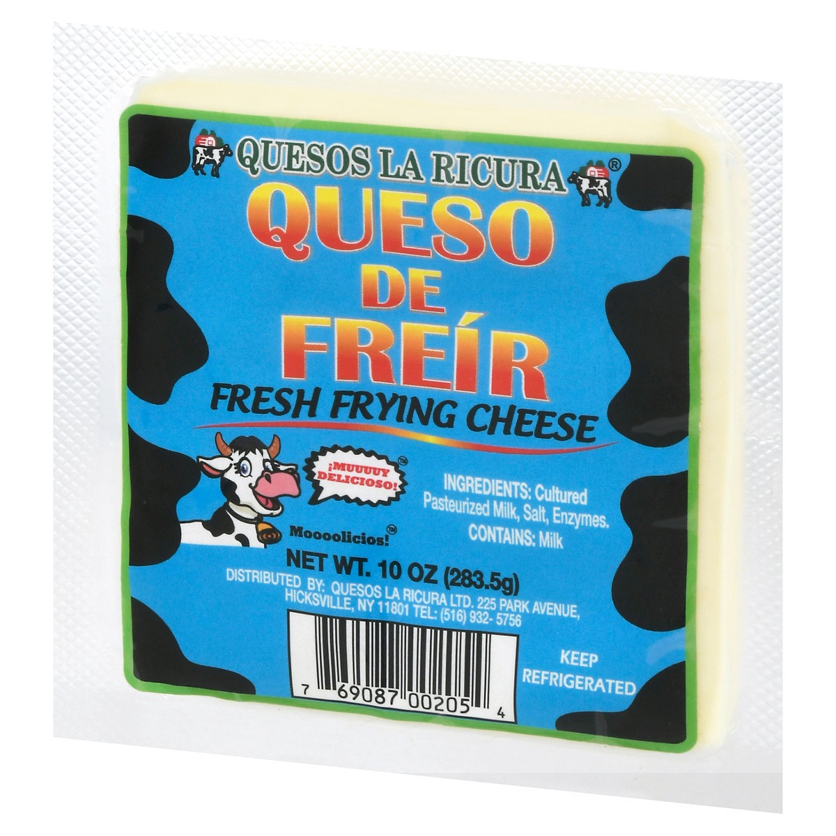slide 4 of 4, Quesos La Ricura La Ricura Queso De Freir Cheese 10 Ounces, 10 oz