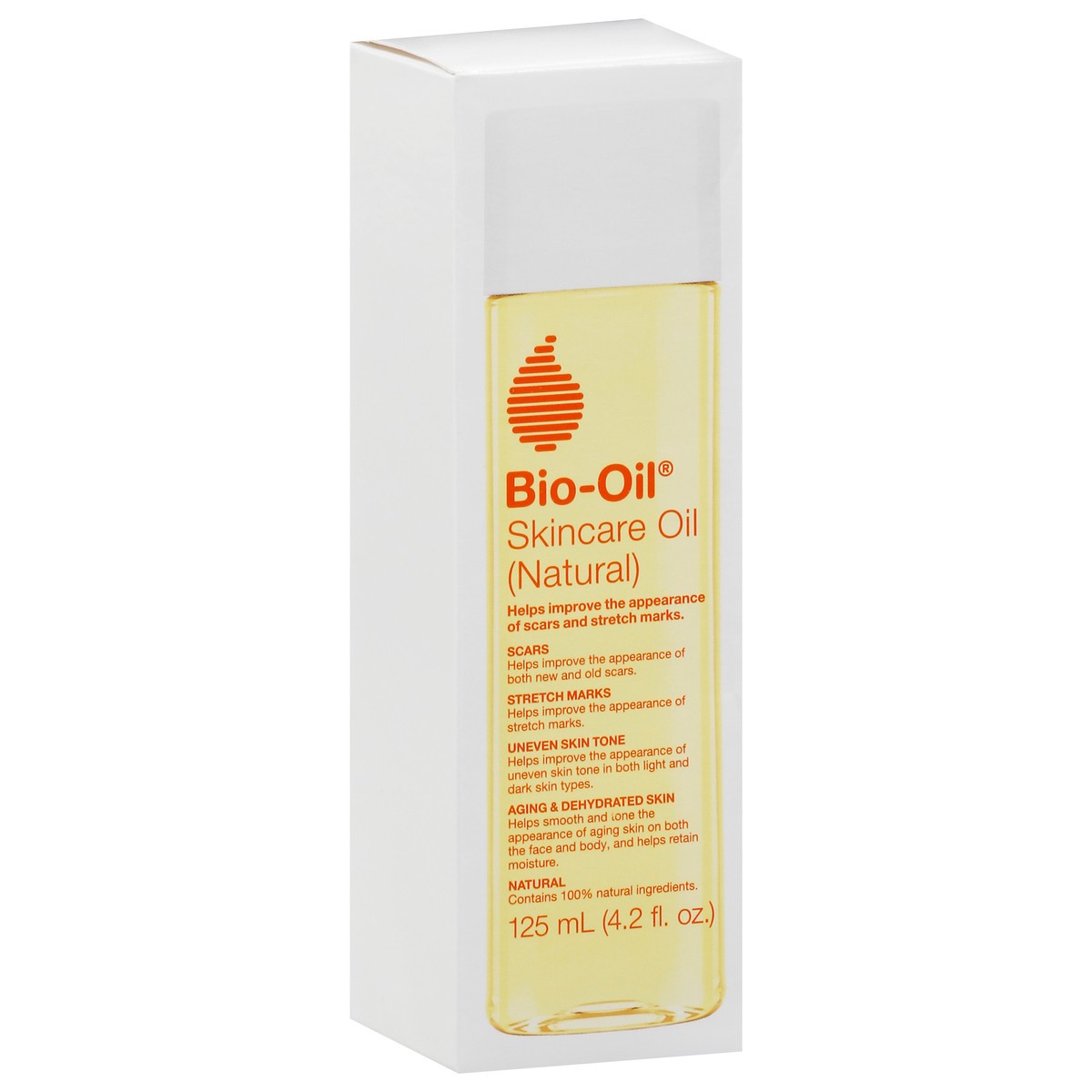 slide 8 of 9, Bio-Oil Skincare Oil, Natural, Serum for Scars and Stretch Marks, Face and Body Moisturizer for Dry Skin, with Organic Jojoba Oil and Vitamin E, with Natural Rosehip Oil, For All Skin Types, 4.2 oz, 4.20 fl oz